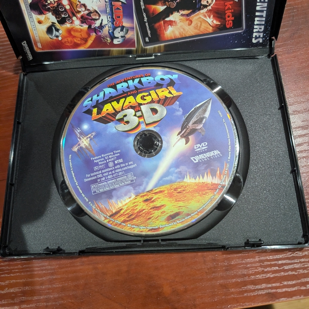 Shark Boy And Lava Girl 3D Dvd - Picture 4 of 4
